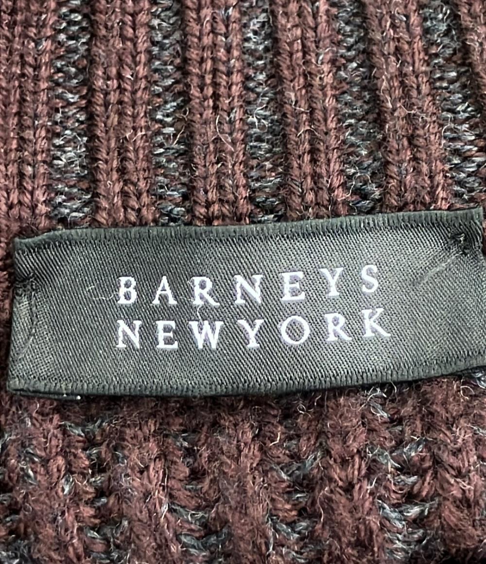 バーニーズニューヨーク フルジップニットカーディガン メンズ SIZE 48 (XL) BARNEYS NEWYORK