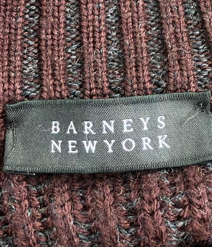 バーニーズニューヨーク フルジップニットカーディガン メンズ SIZE 48 (XL) BARNEYS NEWYORK