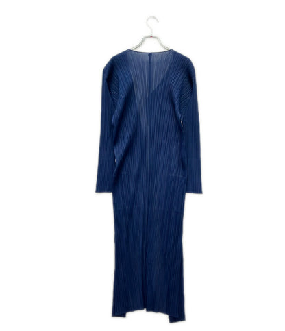 PLEATS PLEASE 長袖 プリーツロングカーディガン レディース SIZE 02 プリーツプリーズ