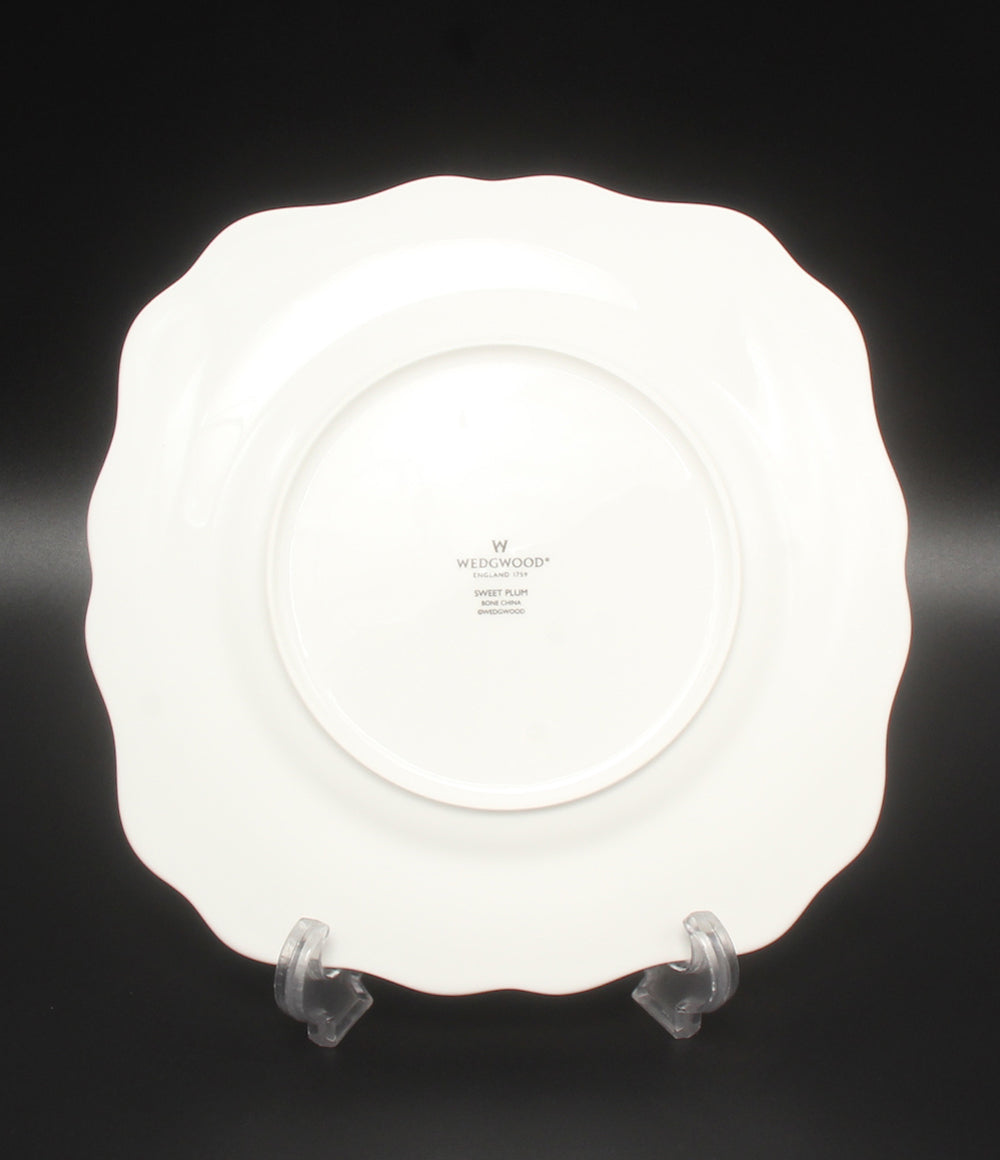 美品 WEDGWOOD スクエアプレート 皿 21cm スウィートプラム ウェッジウッド