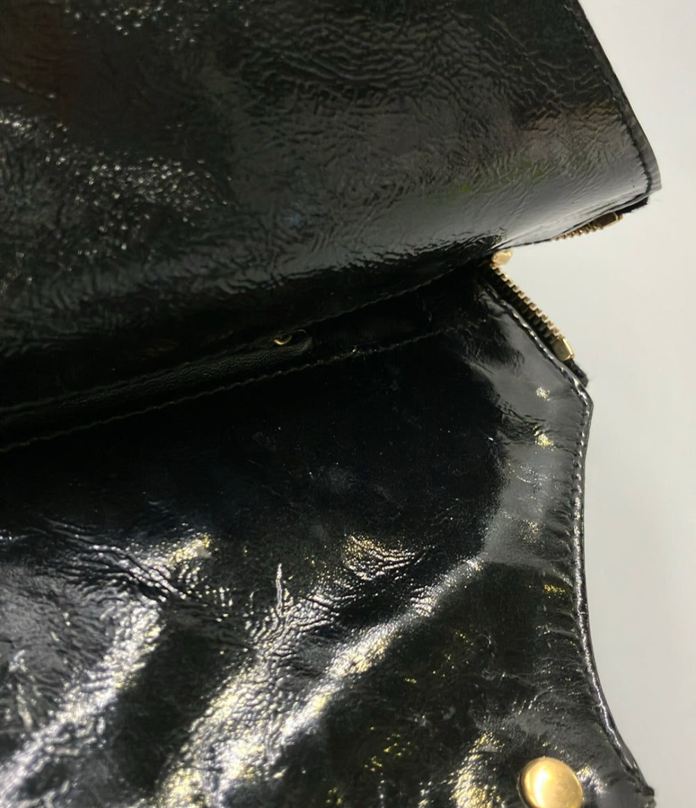 YVES SAINT LAURENT トートバッグ パテントレザー レディース イヴ・サンローラン