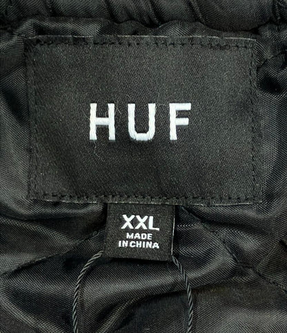 HUF スタジャン GLOBAL TRANSIT VARSITY JACKET FA25 JK00476 メンズ SIZE XXL ハフ