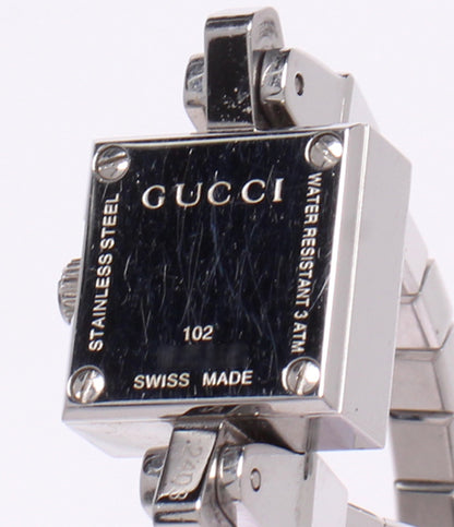 GUCCI 腕時計 Gミニ クオーツ ホワイト 102 レディース グッチ