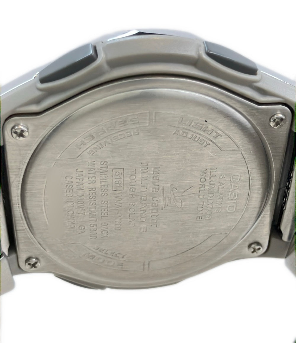 CASIO 腕時計 ソーラー ブラック WVA-M600 メンズ カシオ