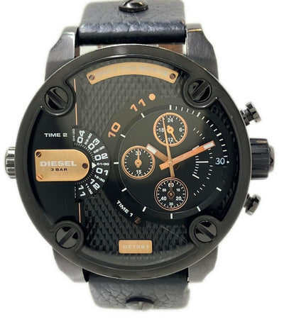 DIESEL 腕時計 クオーツ ブラック DZ-7291 メンズ ディーゼル