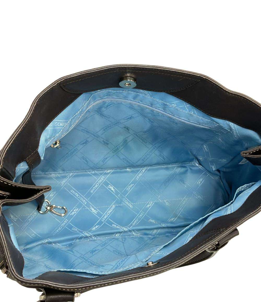 Longchamp トートバッグ レザー レディース ロンシャン