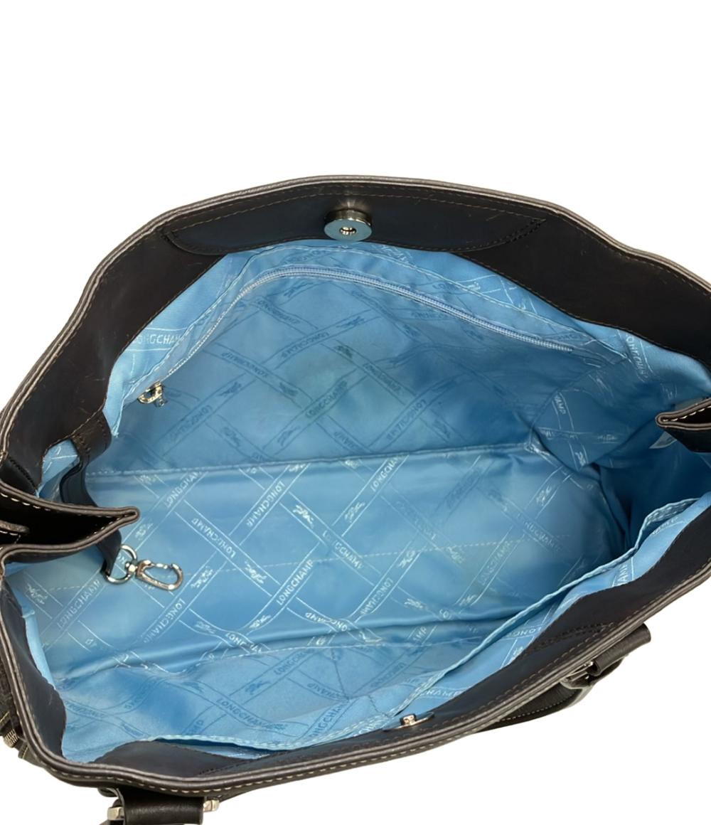 Longchamp トートバッグ レザー レディース ロンシャン