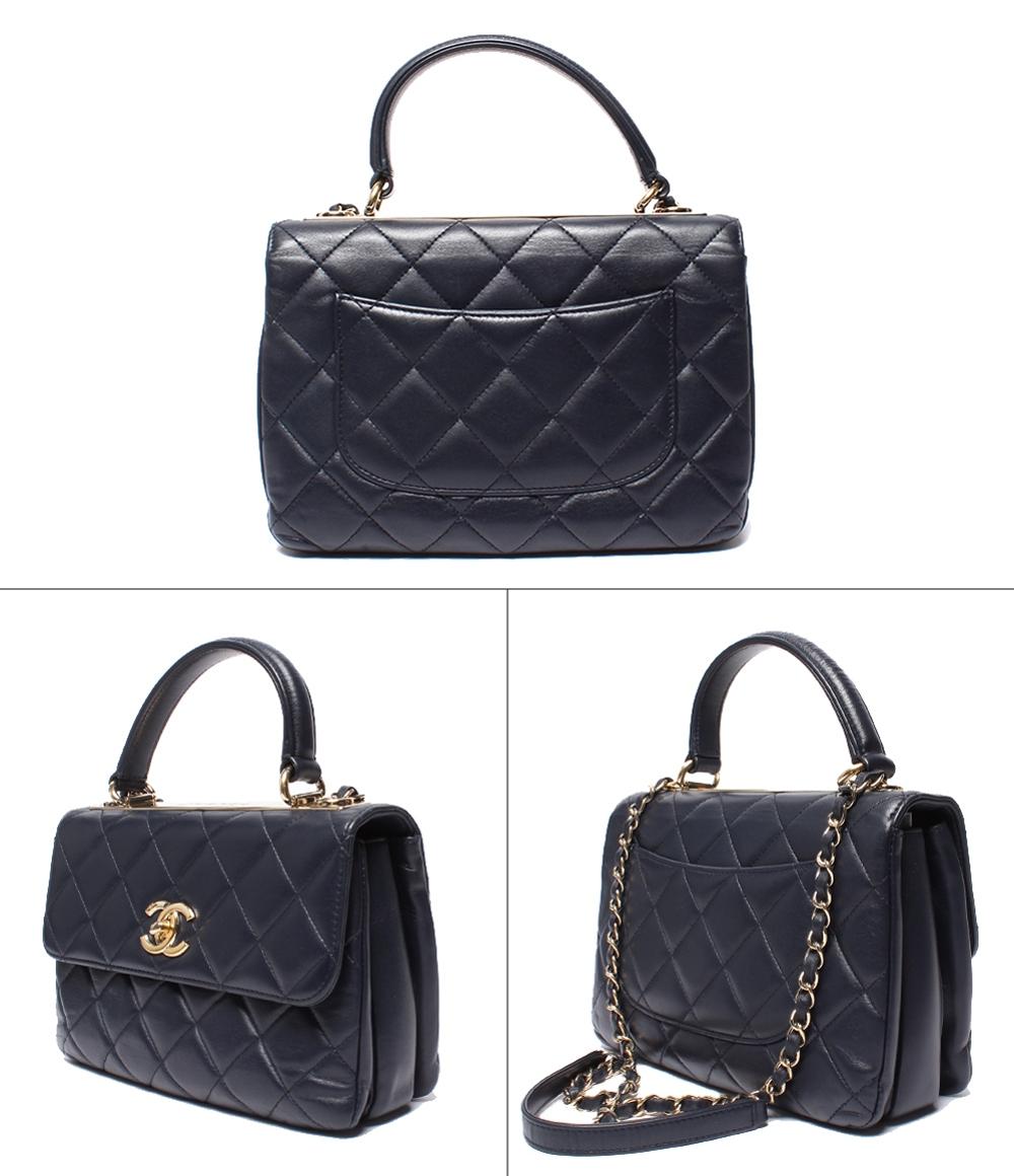 CHANEL 2wayチェーンショルダーバッグ ハンドバッグ 肩掛け ゴールド