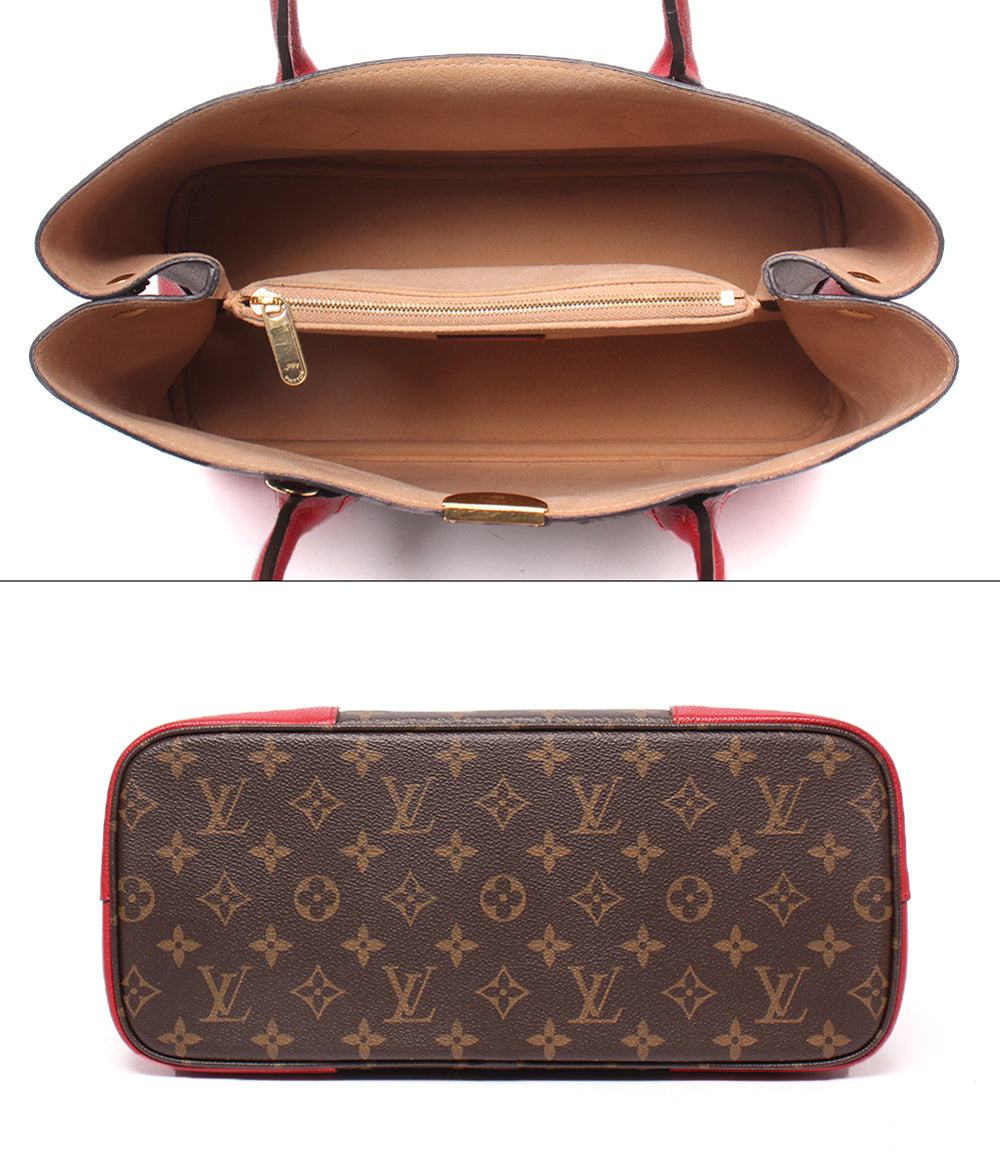 ルイヴィトン2wayハンドバッグモノグラムボルドー LOUIS VUITTON 2WAY ハンドバッグ ショルダーバッグ 肩掛け