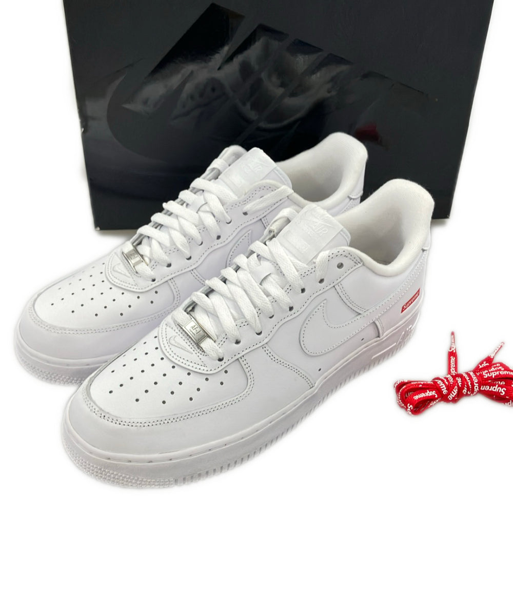 美品 NIKE ローカットスニーカー × シュプリーム AIR FORCE 1 LOW CU9225-100 メンズ SIZE 28.0 (XL) ナイキ