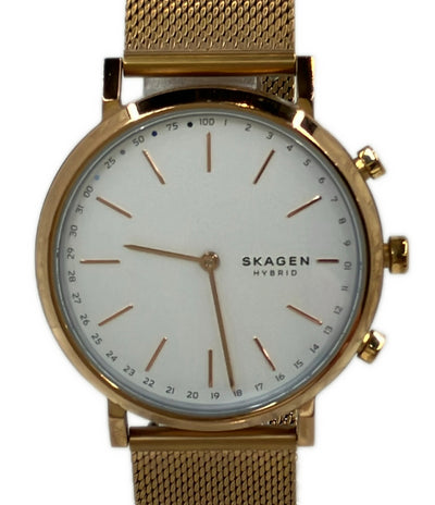 SKAGEN 腕時計 電池式スマートウォッチ ホワイト メンズ スカーゲン