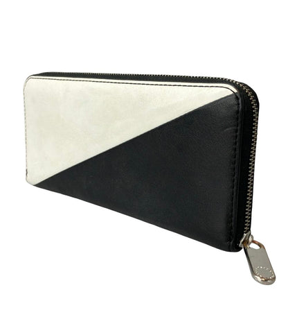 美品 マークバイマークジェイコブス ラウンドファスナー長財布 レディース MARC BY MARC JACOBS