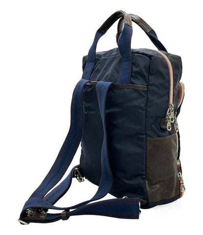 Orobianco リュック ハンドバッグ 2WAY ナイロン レザー メンズ オロビアンコ