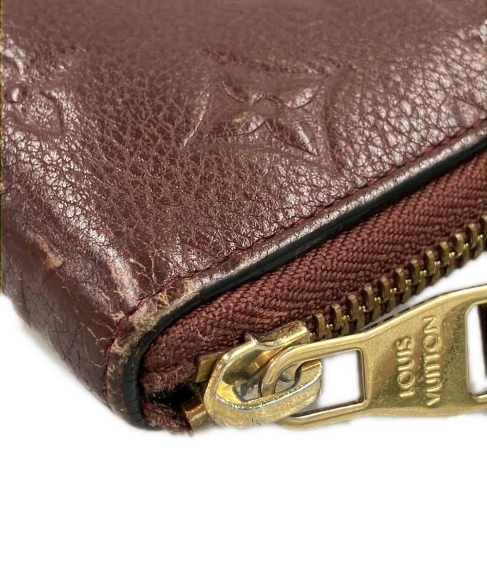 ルイ・ヴィトン ラウンドファスナー長財布 ポルトフォイユ スクレット ロン モノグラム アンプラント M60298 レディース LOUIS VUITTON