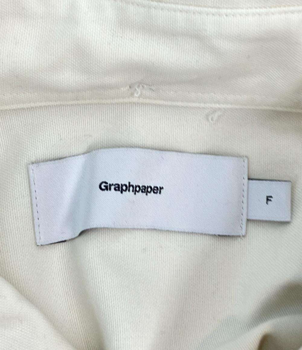 Graphpaper 長袖シャツ コットン オーバーサイズ GM232-50112K メンズ SIZE F (M) グラフペーパー