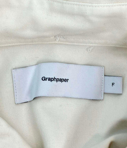 Graphpaper 長袖シャツ コットン オーバーサイズ GM232-50112K メンズ SIZE F (M) グラフペーパー