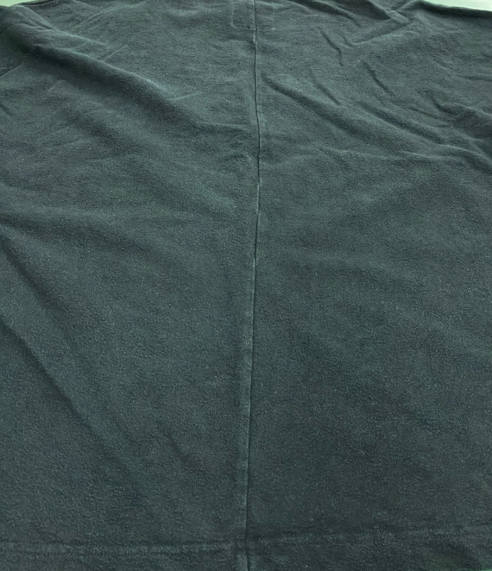 シャリーフ バタフライ柄パイルクルーネックノースリーブTシャツ メンズ SHAREEF