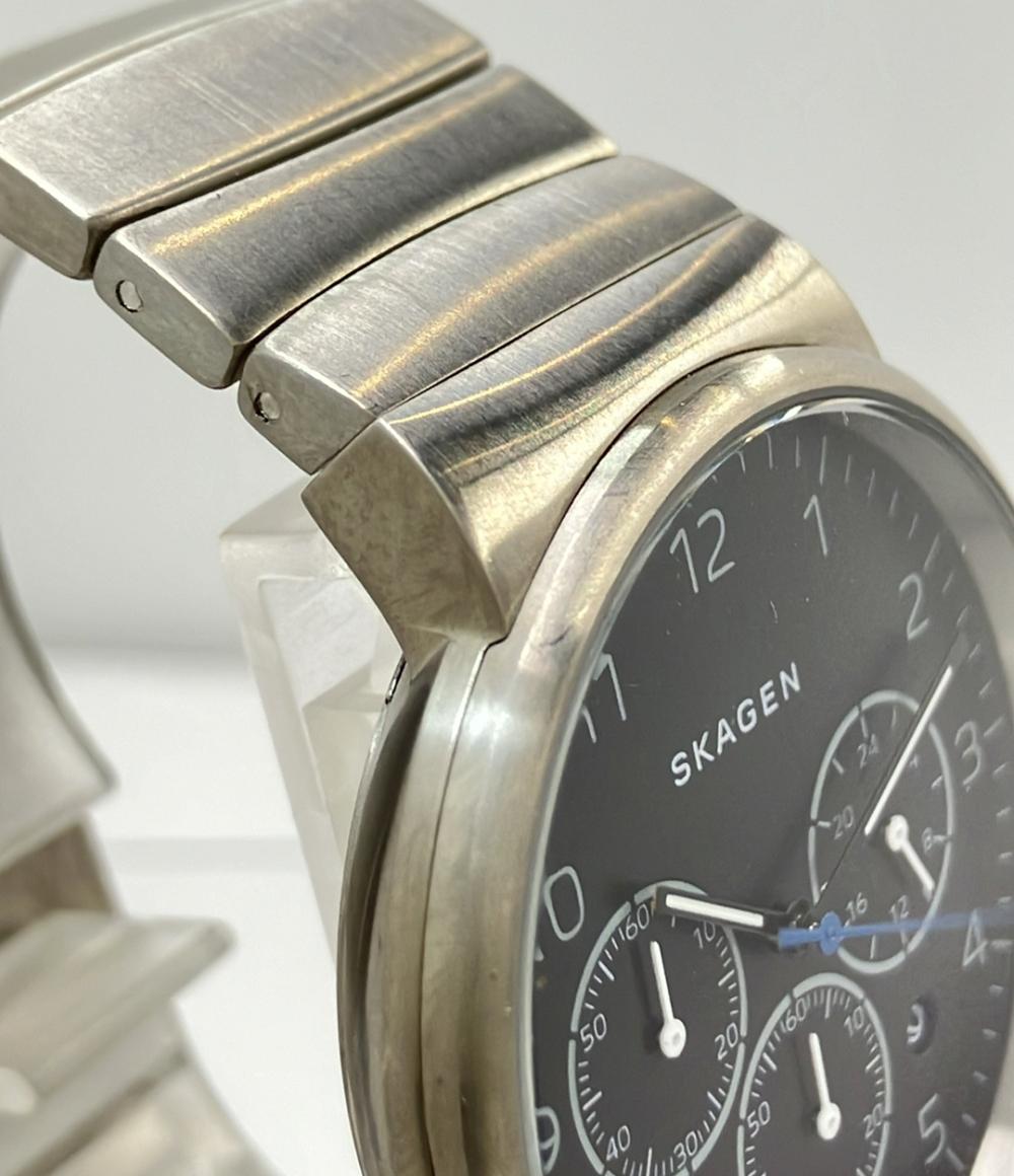 SKAGEN 腕時計 クオーツ ブラック SKW6165 メンズ スカーゲン