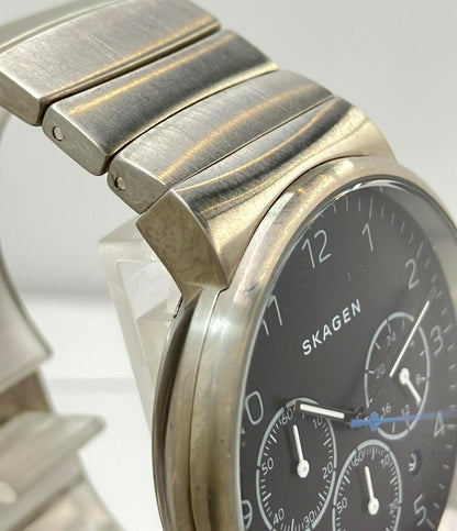 SKAGEN 腕時計 クオーツ ブラック SKW6165 メンズ スカーゲン