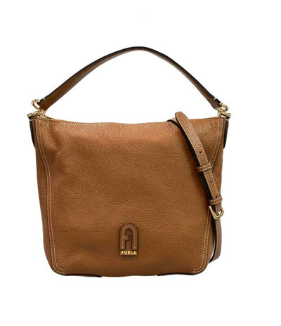 美品 Furla 2way ショルダーバッグ 肩掛け 斜め掛け レディース フルラ