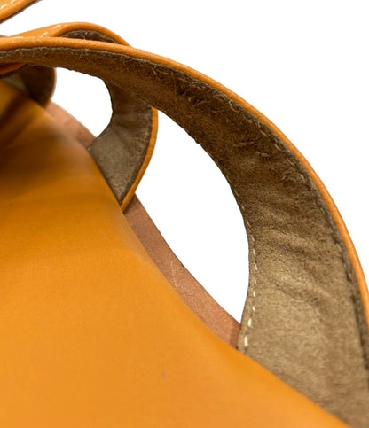 ルタロン スクエアトゥサンダル スクエアステッチリボンサンダル レディース SIZE M (M) Le Talon