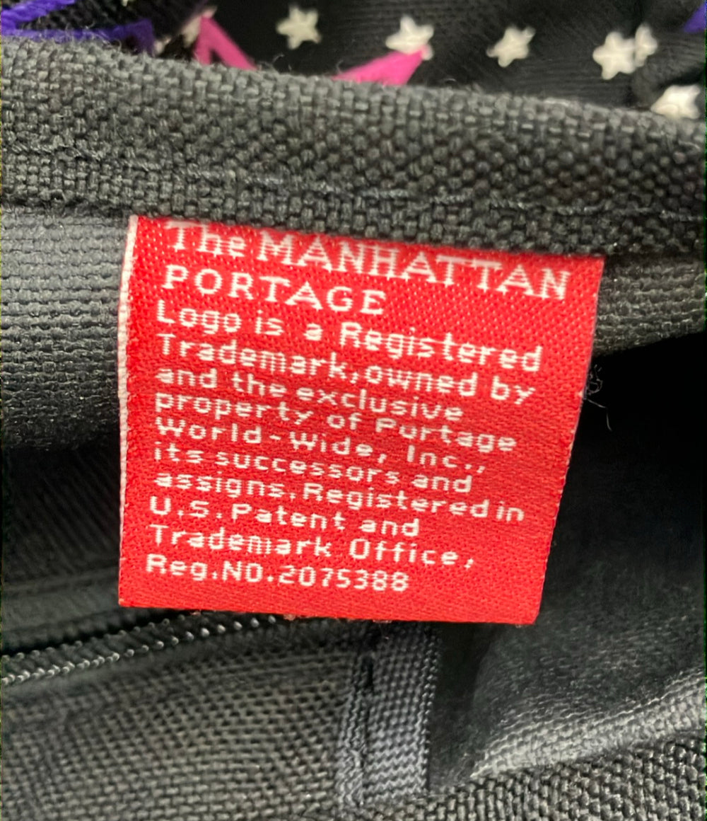 Manhattan Portage ショルダーバッグ 斜め掛け 星柄 レディース マンハッタンポーテージ