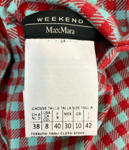 MaxMara WEEKEND ダウンジャケット 千鳥格子 リバーシブル レディース SIZE 42 (L) マックスマーラ ウィークエンド