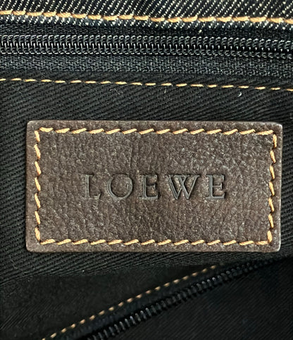 LOEWE トートバッグ デニム アナグラム レディース ロエベ