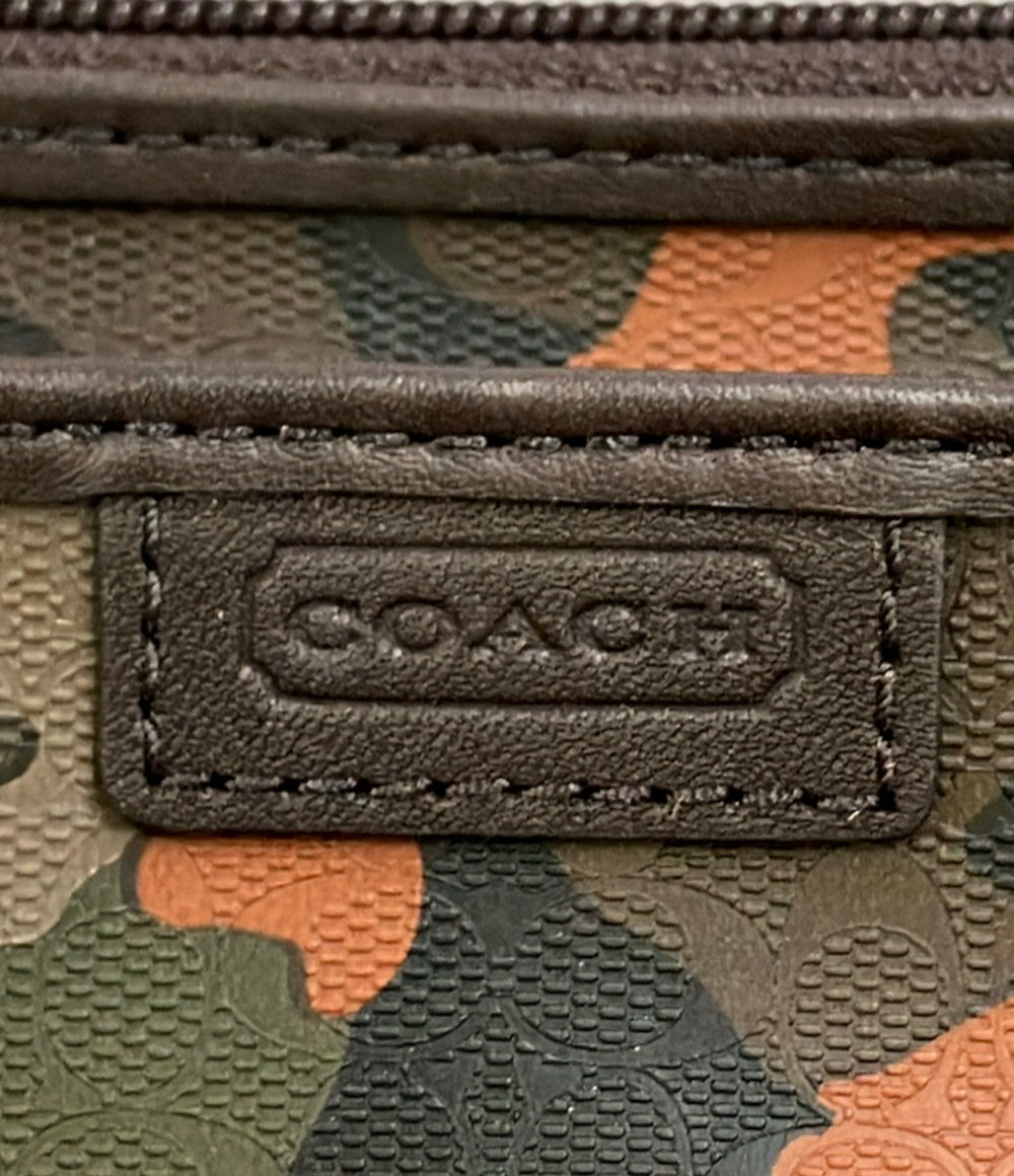 COACH ポーチ 迷彩柄 F63657 メンズ コーチ