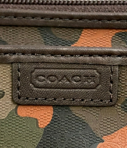 COACH ポーチ 迷彩柄 F63657 メンズ コーチ
