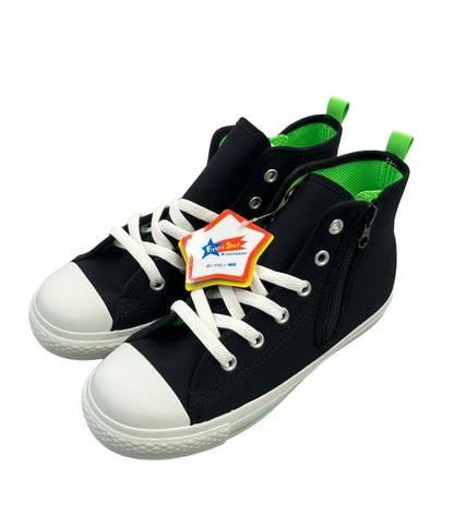 美品 CONVERSE ハイカットスニーカー サイドジップ キッズ SIZE 22.0 (M) コンバース
