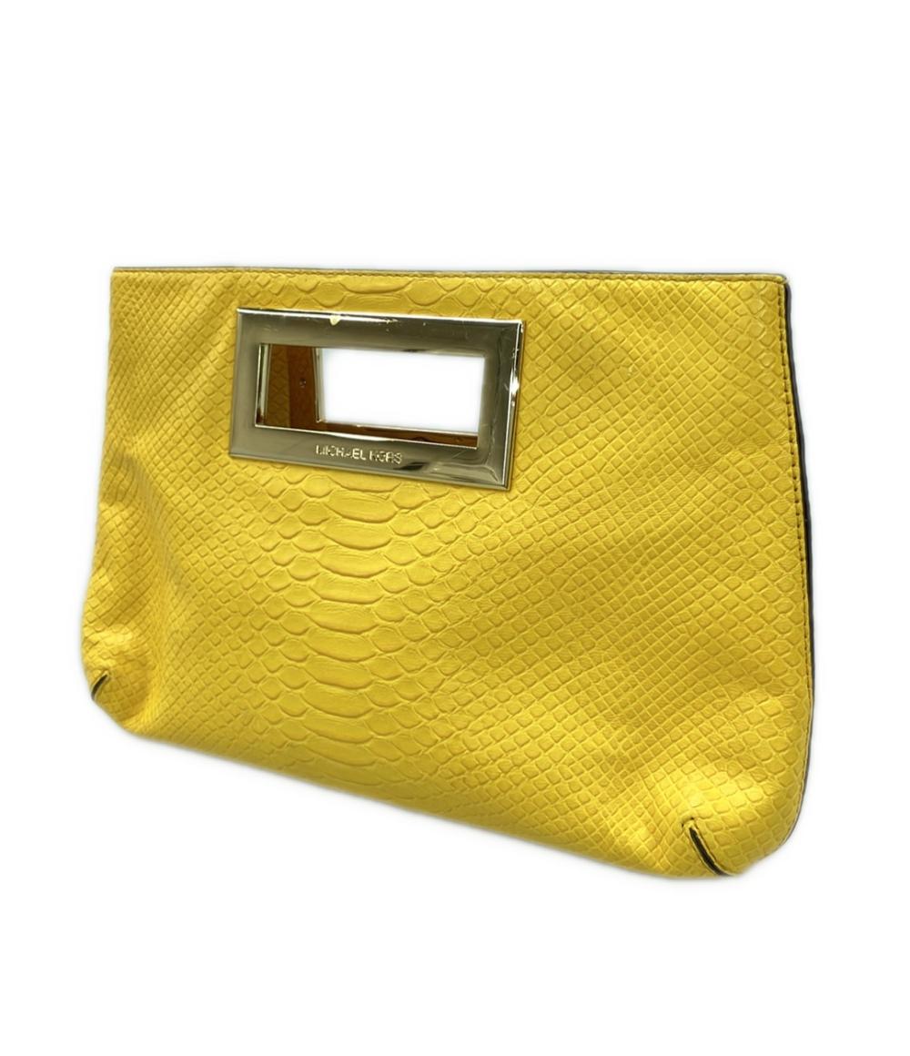 マイケルコース 2way パイソン型押しレザーハンドバッグ ミニショルダーバッグ 肩掛け レディース MICHAEL KORS