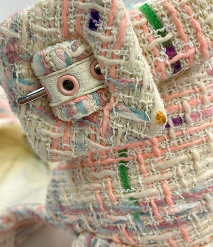 CHARLES＆KEITH アンクルストラップサンダル ツイード レディース SIZE 37 (M) チャールズ＆キース