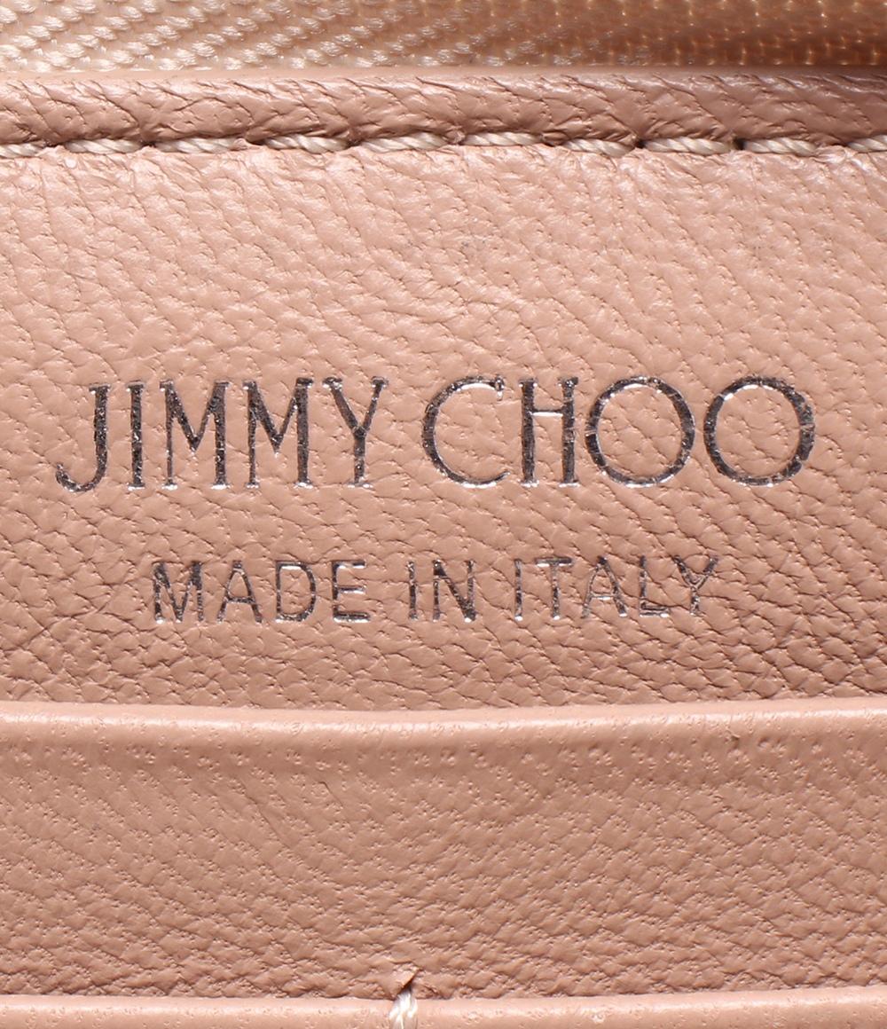 ジミーチュウ ラウンドファスナー長財布 スタッズ レディース Jimmy Choo