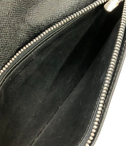 LOUIS VUITTON 二つ折り長財布 レザー タイガ ポルトフォイユ ブラザ M32572 メンズ ルイ・ヴィトン