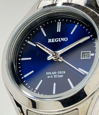 CITIZEN 腕時計 REGUNO レグノ ソーラー ブルー J710-S126720 レディース シチズン