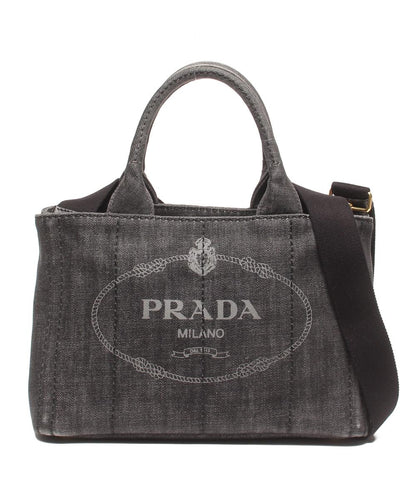PRADA 2WAYハンドバッグ ショルダーバッグ 斜め掛け カナパ 1BG439 レディース プラダ