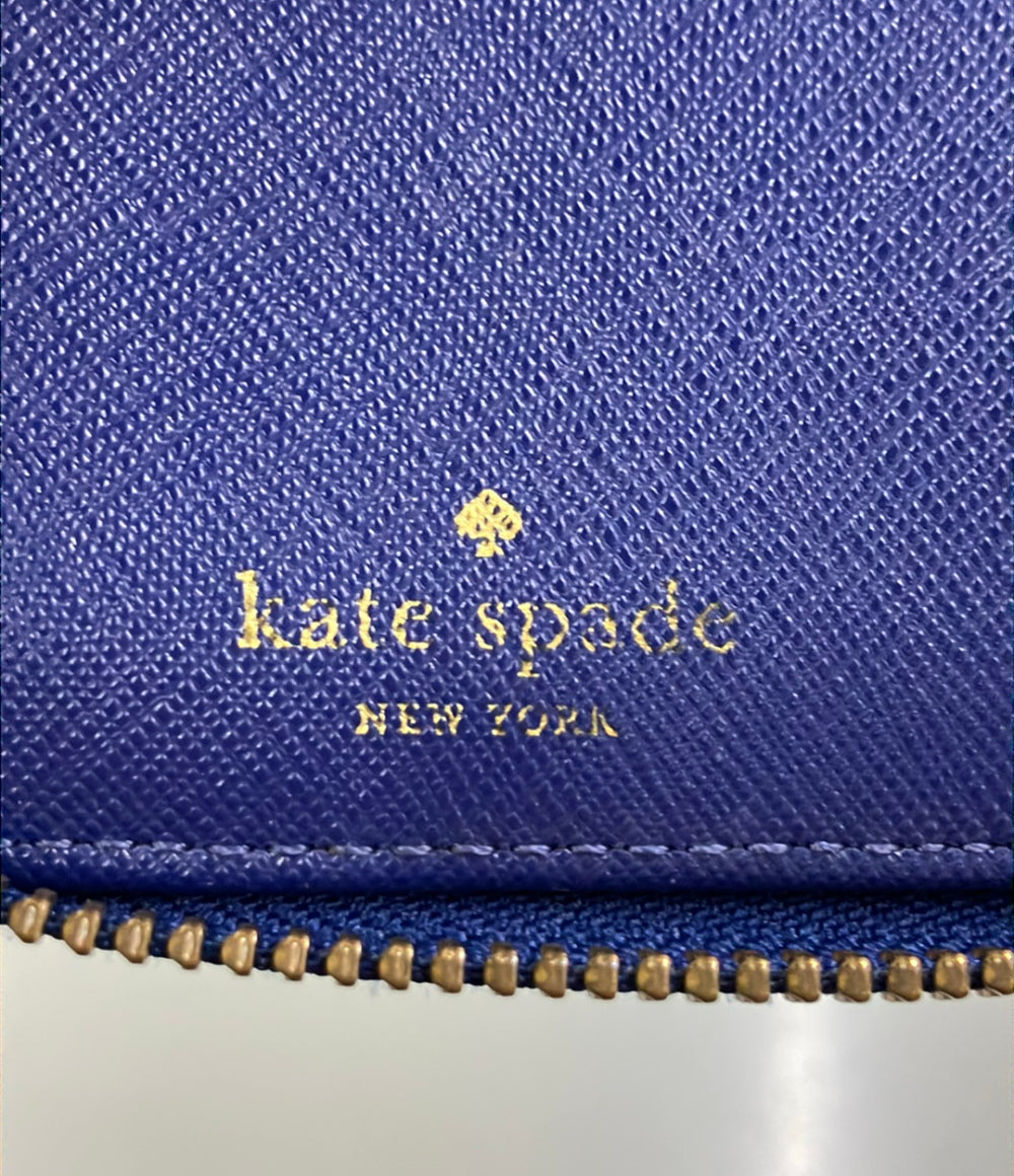 Kate Spade ラウンドファスナー二つ折り財布 レディース ケイトスペード