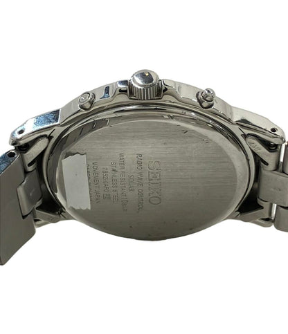 セイコー 腕時計 ソーラー ブラック 7B52-0AF0 メンズ SEIKO