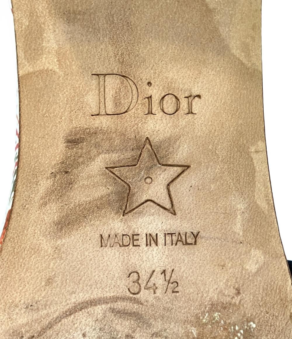 Christian Dior ミュール サンダル MT 0920 レディース SIZE 34.5 (S) クリスチャンディオール