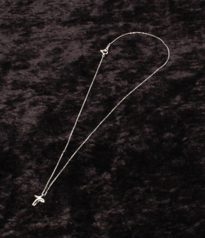 美品 ヨンドシー ネックレス Pt850 クロスモチーフ レディース 4℃