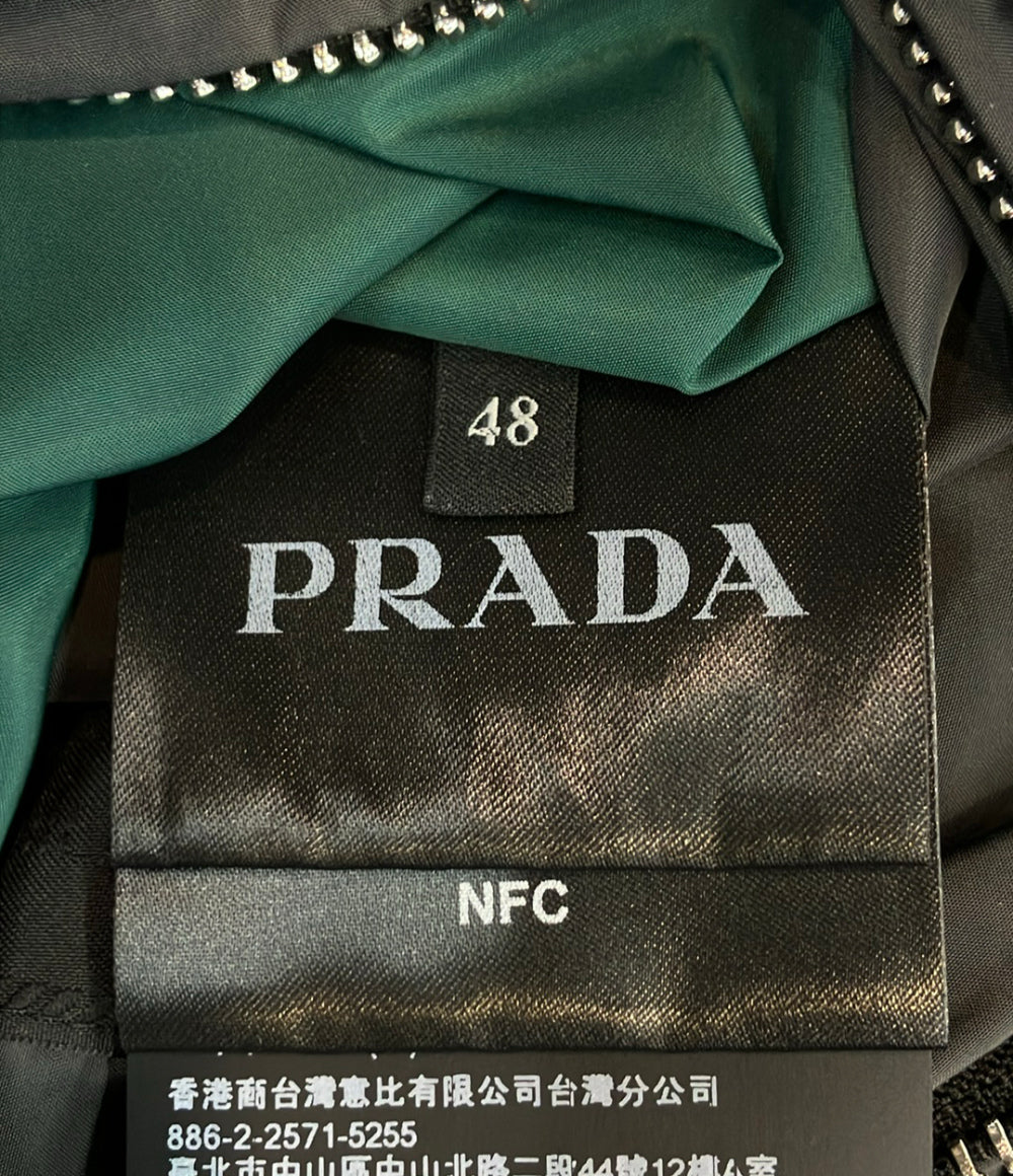PRADA ブルゾン リバーシブル  三角プレート ジップアップ This is a PRADA reversible nylon jacket SGB223 R232 1060 メンズ SIZE 48 (M) プラダ