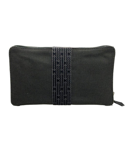 HERMES ラウンドファスナー長財布 パスポートケース エールライン パースGM メンズ エルメス