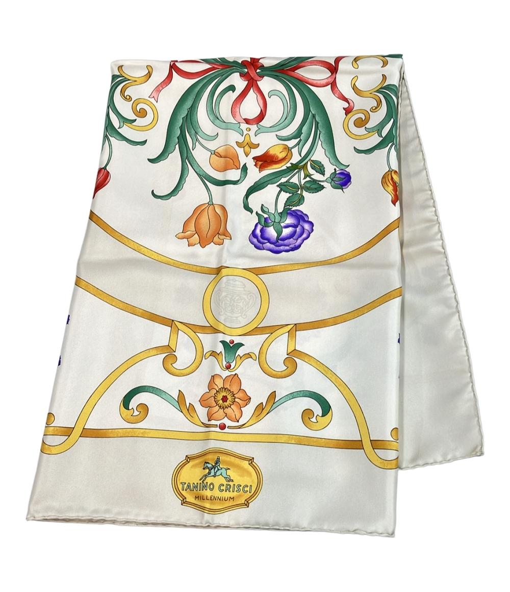 美品 タニノクリスチー スカーフ シルク100% レディース TANINO CRISCI