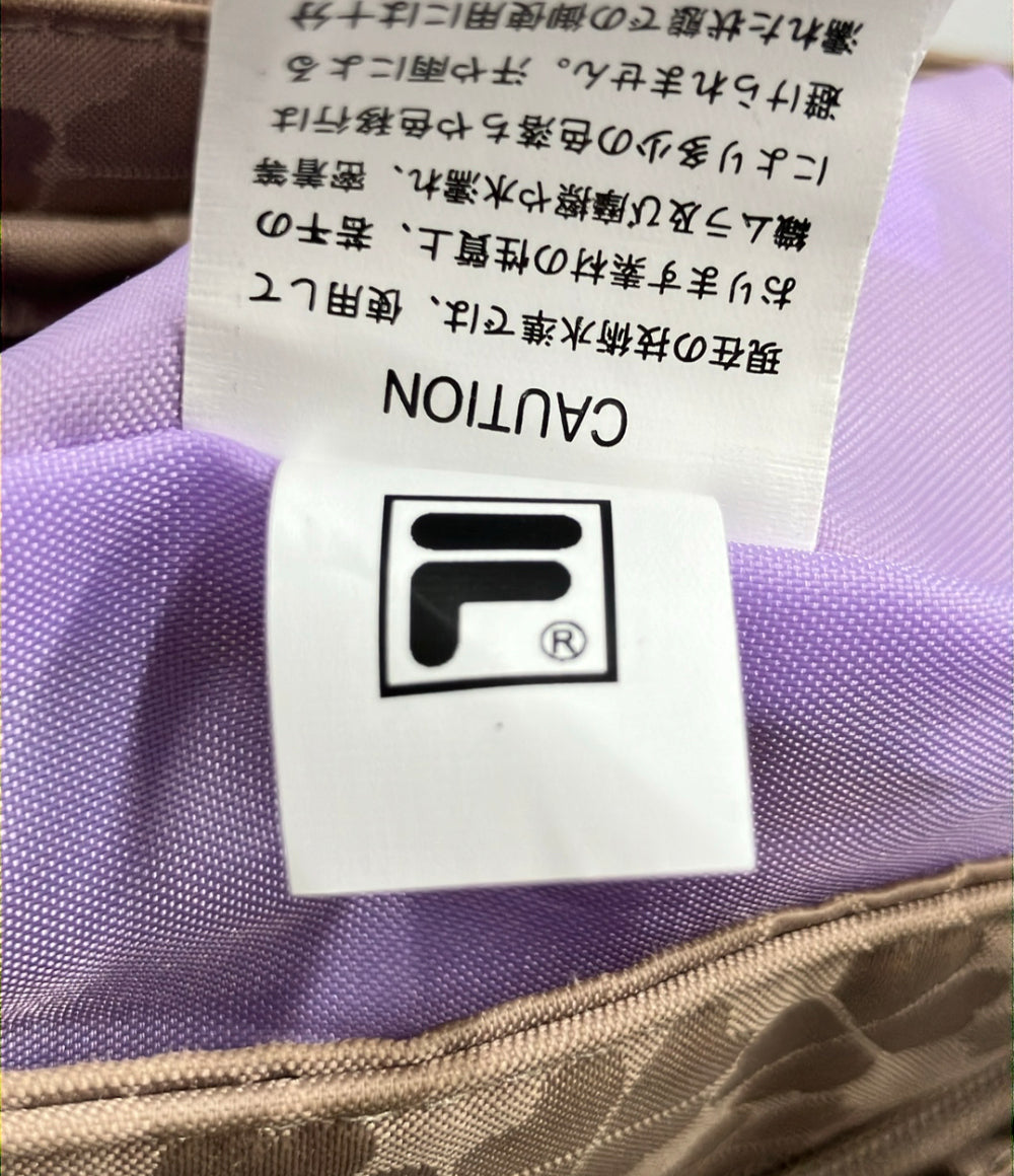 FILA ショルダーバッグ 斜め掛け クローバー柄 レディース フィラ