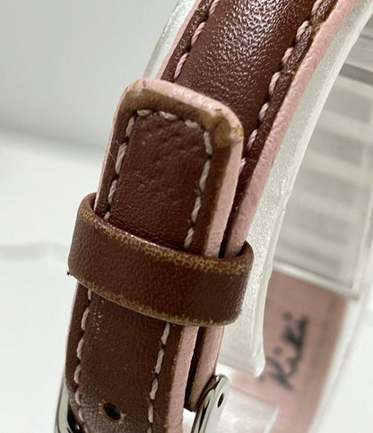 SEIKO 腕時計 リキワタナベコレクション ALBA アルバ クオーツ ピンク 7N01-0FT0 レディース セイコー