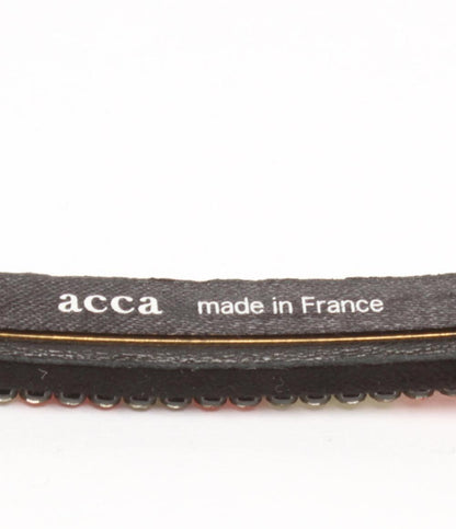 美品 acca バレッタ レディース アッカ