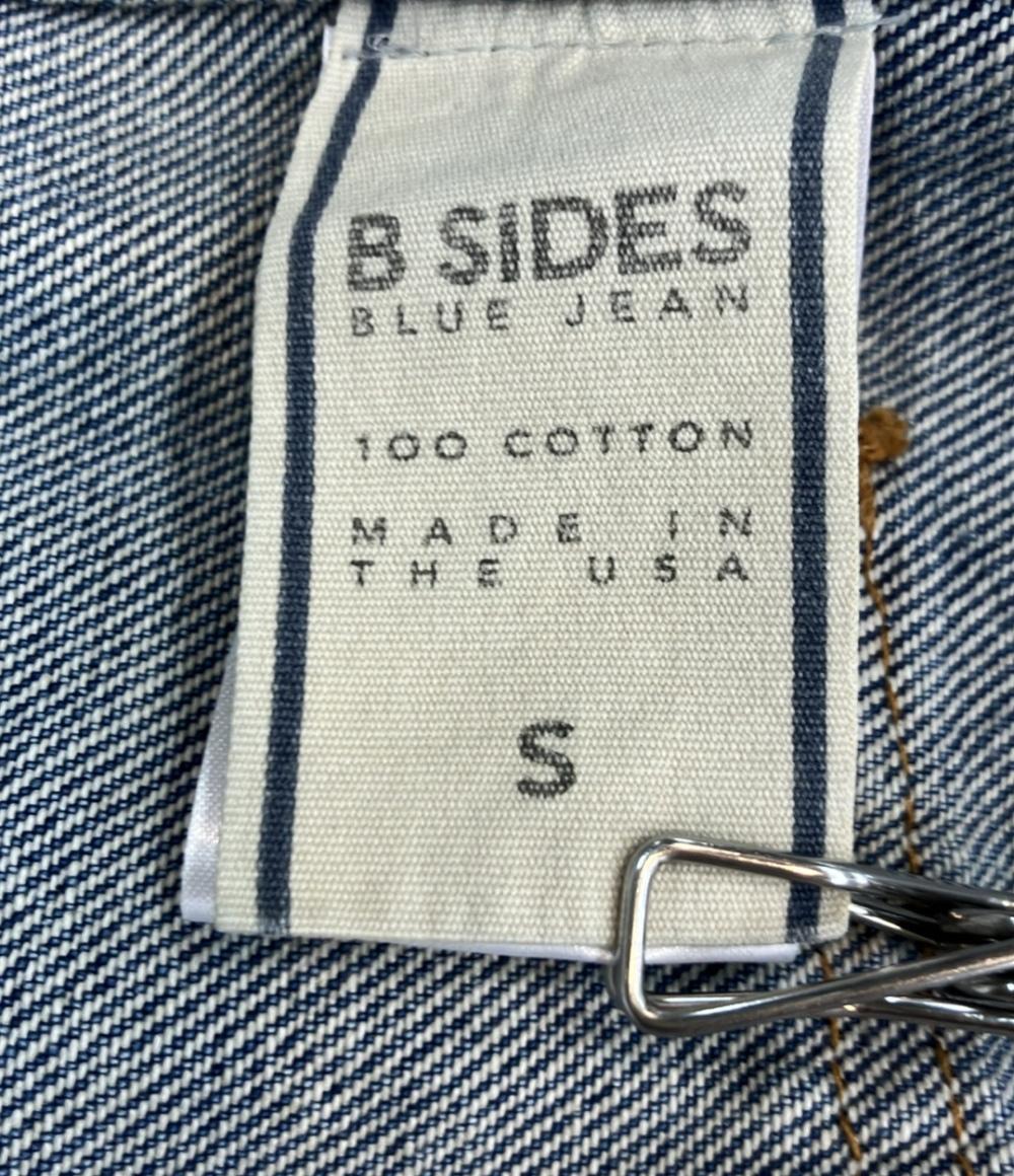 B-SIDES JEANS デニムカバーオールジャケット 23SS 6522-343-0785 レディース SIZE S ビーサイズジーンズ