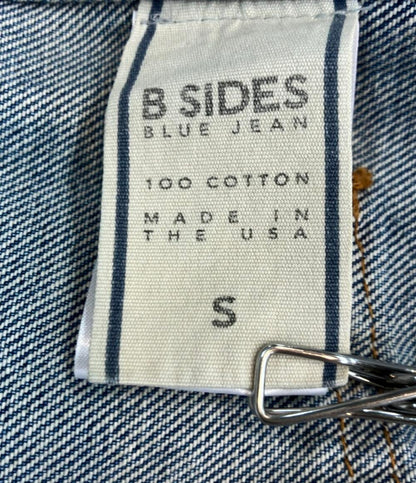 B-SIDES JEANS デニムカバーオールジャケット 23SS 6522-343-0785 レディース SIZE S ビーサイズジーンズ