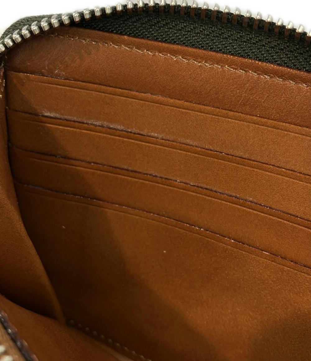 ツチヤカバン ラウンドファスナー長財布 メンズ TSUCHIYA KABAN